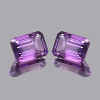 19.20 Ct Purple Sapphire Pair – AAA Flawless Ceylon Gems